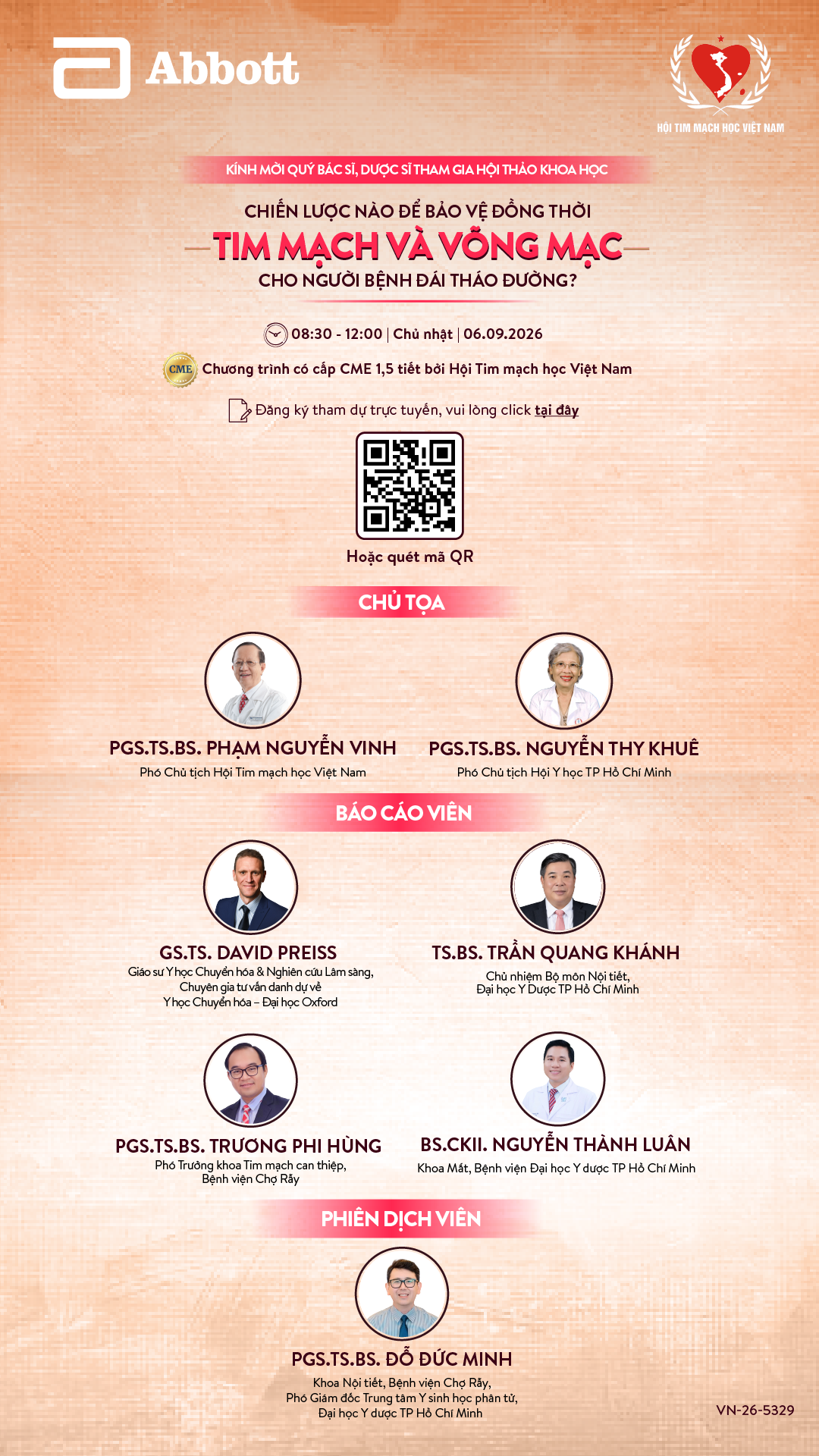 Chủ tọa và báo cáo viên hội thảo